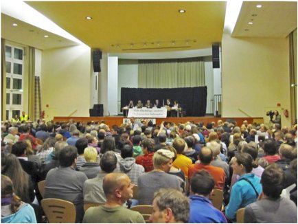 Foto der Informationsveranstaltung im September 2013