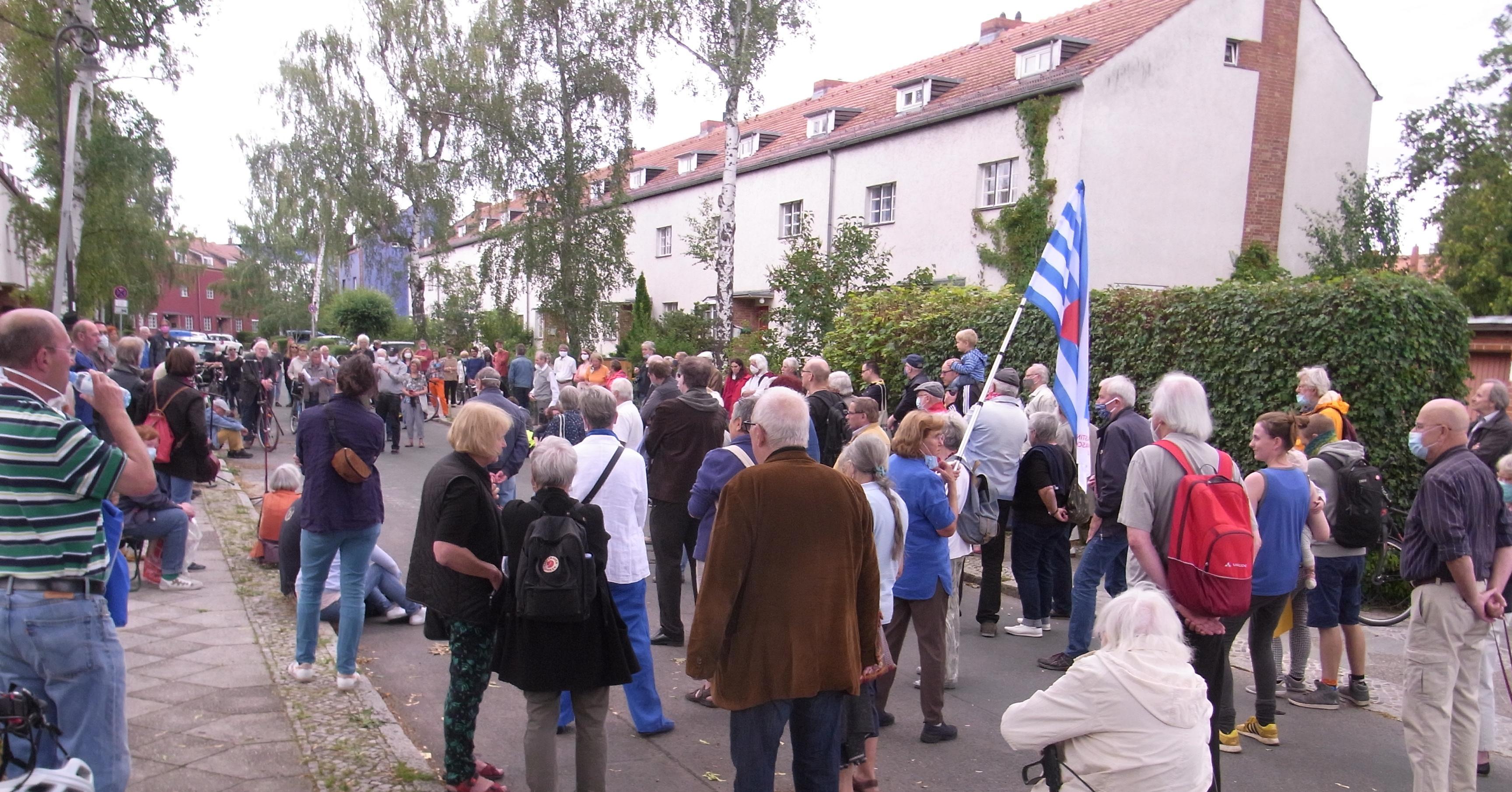 Teilnehmer der Muehsam Veranstaltung