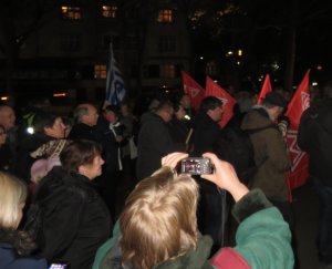 Weiteres Foto der Gedenkkundgebung