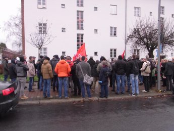 feierliche Wiederverlegung des Steins von Wienand Kaasch am 5.12.2017